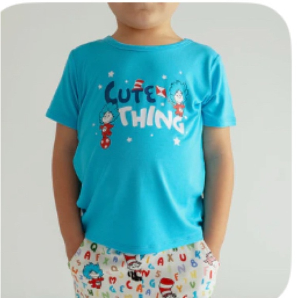 Posh Peanut Cat in the Hat Cute Things 5-6T top